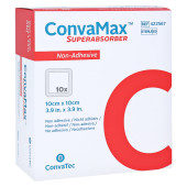 CONVAMAX Superabsorber nicht adh√§siv 10x10 cm (PZN 15634331)