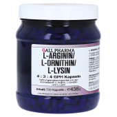 L-ARGININ/L-ORNITHIN/L-Lysin 4:3:4 GPH Kapseln (PZN 9918395)