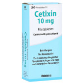 Cetixin 10mg (PZN 4704910)