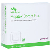 MEPILEX Border Flex Schaumverb.haft.7,5x7,5 cm (PZN 12595984)