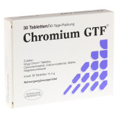 CHROMIUM GTF Tabletten (PZN 3346526)