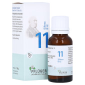 BIOCHEMIE Pfl√Љger 11 Silicea D 12 Globuli (PZN 17278248)