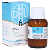 BIOCHEMIE DHU 6 Kalium sulfuricum D 6 Tabletten (PZN 6584108)