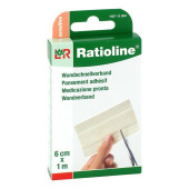 RATIOLINE sensitive Wundschnellverband 6 cmx1 m (PZN 1805160)