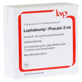 LOPHAKOMP Procain 2 ml Injektionslösung (PZN 123926)