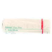 ASKINA Elast Fine Binde 10 cmx4 m cellophaniert (PZN 6338616)