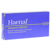 Haenal Hamamelis Zäpfchen (PZN 295567)
