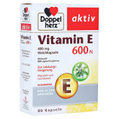 DOPPELHERZ Vitamin E 600 N Weichkapseln (PZN 10057828)