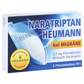 Naratriptan Heumann bei Migräne 2,5mg (PZN 9542263)