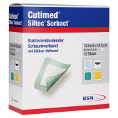 CUTIMED Siltec Sorbact PU-Verb.12,5x12,5 cm (PZN 7342689)