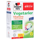 DOPPELHERZ Vegetarier Vitamine+Mineralstoffe aktiv (PZN 16902532)