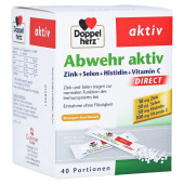 Doppelherz Abwehr Aktiv DIRECT Zink + Selen + Histidin + Vitamin C (PZN 11616129)