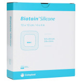 BIATAIN Silicone Schaumverband 10x10 cm (PZN 3879292)