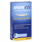 SNOREEZE Schnarchlinderung Gaumenstreifen (PZN 10188217)