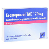 Esomeprazol TAD 20mg bei Sodbrennen (PZN 10963389)