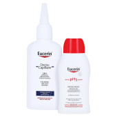 Eucerin DermoCapillaire Kopfhautberuhigendes Urea Intensiv-Tonikum + gratis Eucerin pH5 Duschgel 50 ml (PZN 9508065)
