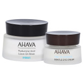 HYALURONIC Acid Leave-on mask + gratis AHAVA gentle eye cream 15 ml (PZN 17390442)