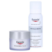 EUCERIN Anti-Age HYALURON-FILLER Tag trockene Haut + gratis Eucerin Hyaluron Spray 50ml (PZN 7608420)