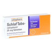 SchlafTabs-ratiopharm 25mg (PZN 7707524)