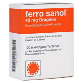 Ferro sanol 40mg Dragees (PZN 3028737)