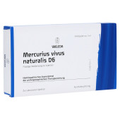 MERCURIUS VIVUS NATURALIS D 6 Ampullen (PZN 1624346)