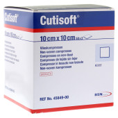 CUTISOFT Vlieskompressen 10x10 cm steril (PZN 4894891)