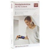BORT Handgelenkstütze m.Aluschiene re.M schwarz (PZN 5539399)
