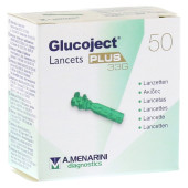 GLUCOJECT Lancets PLUS 33 G (PZN 3992373)