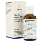 MYRRHA comp.D 8/Belladonna Radix D 10 aa Mischung (PZN 2839706)