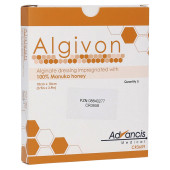 ALGIVON Honig Wundauflage 10x10 cm (PZN 8840277)