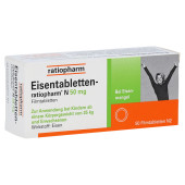 Eisentabletten-ratiopharm N 50mg (PZN 6957696)