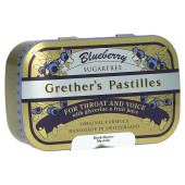 GRETHERS Blueberry zuckerfrei Pastillen (PZN 11863201)