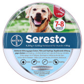 SERESTO 4,50g + 2,03g Halsband für Hunde ab 8kg (PZN 9315490)