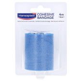 HANSAPLAST Fixierbinde selbsthaft.6 cmx4 m blau (PZN 16744895)