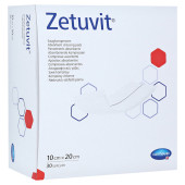 ZETUVIT Saugkompressen unsteril 10x20 cm (PZN 15782422)