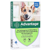 ADVANTAGE 400 Lösung Pipetten Hunde ab 25 kg (PZN 334178)