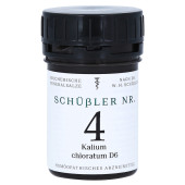 SCHÜSSLER Nr.4 Kalium chloratum D 6 Tabletten (PZN 13576782)