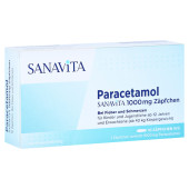 Paracetamol SANAVITA 1000mg (PZN 14416419)