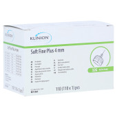 KLINION Soft fine plus Pen-Nadeln 4mm 32 G 0,23mm +Kanülen-Box (PZN 10179649)