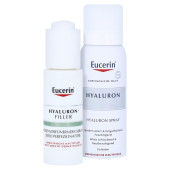 EUCERIN Anti-Age HYALURON-FILLER porenverf.Serum + gratis Eucerin Hyaluron Spray 50ml (PZN 16585528)