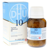 BIOCHEMIE DHU 10 Natrium sulfuricum D 6 Tabletten (PZN 6584249)
