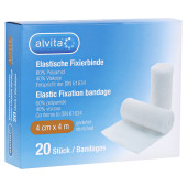 ALVITA elastische Fixierbinde 4 cmx4 m (PZN 16811373)