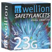 WELLION Safetylancets 23 G Sicherheitseinmallanz. (PZN 4604597)