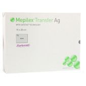 MEPILEX Transfer Ag Schaumverband 15x20 cm steril (PZN 9542814)