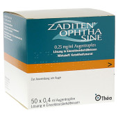 ZADITEN ophtha sine 0,25mg/ml Augentropfen (PZN 1478318)