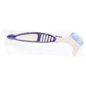 DENTIPUR Doppelkopf Prothesenbürste farbig (PZN 8858633)