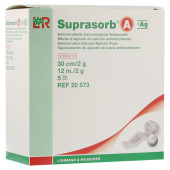 SUPRASORB A+Ag Antimik.Cal.Alginat Tamp.30 cm 2 g (PZN 4829540)