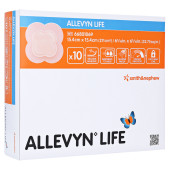 ALLEVYN Life 15,4x15,4 cm Silikonschaumverband (PZN 9634048)