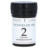 SCHÜSSLER Nr.2 Calcium phosphoricum D 6 Tabletten (PZN 13576753)