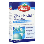 Abtei Zink+histidin Tabletten (PZN 3972761)
